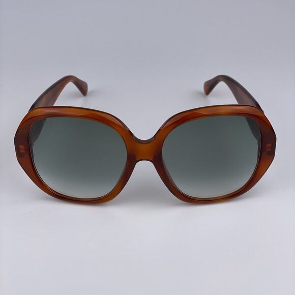 ? GUCCI LOGO GG0796S 003 Sunglasses Havana Gray Gradient Geometric Women main image 8